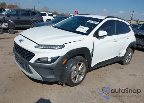 2022 Hyundai Kona Sel from USA, damaged, VIN KM8K62AB5NU786490